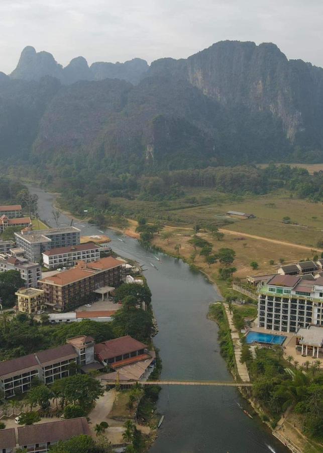 Downtown Vang Vieng Hotel Extérieur photo